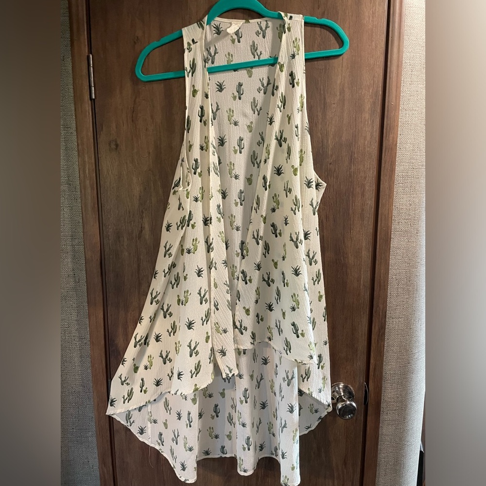 Cactus print Cardigan